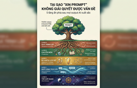 Tại sao 'xin prompt' không giải quyết được vấn đề - Và lớp nền tảng mà gần như không ai nhắc đến