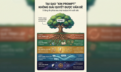 Tại sao 'xin prompt' không giải quyết được vấn đề - Và lớp nền tảng mà gần như không ai nhắc đến